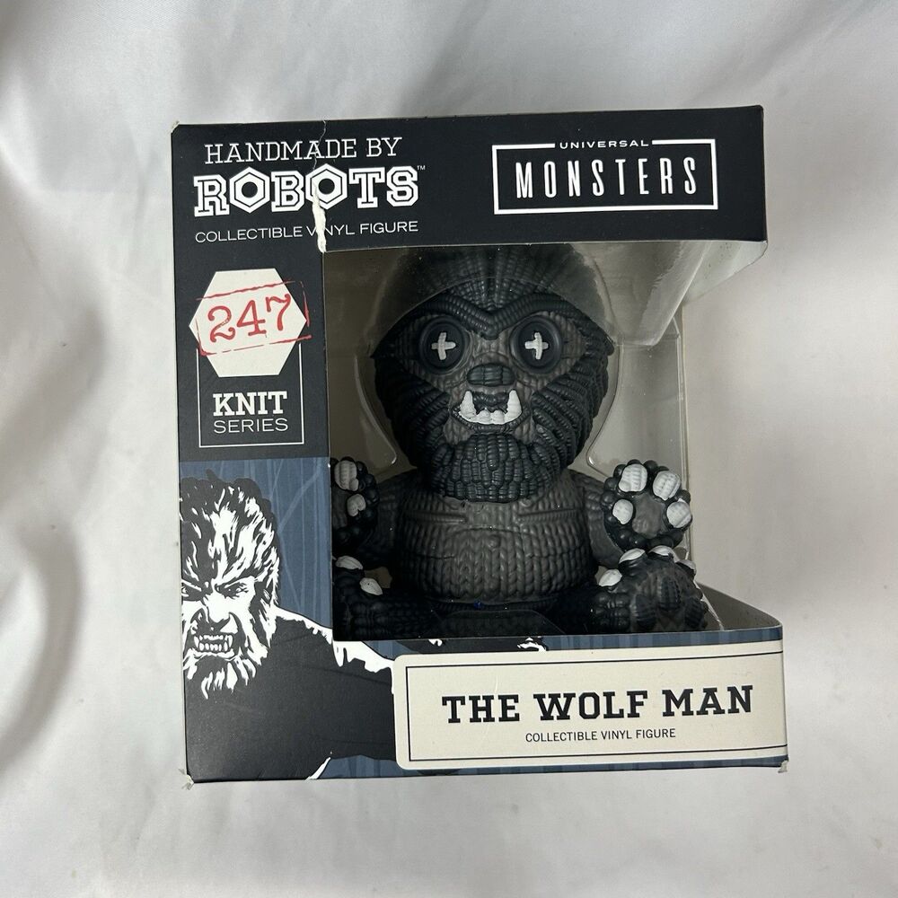 Universal Monsters The Wolf Man #247 Handmade by Robots Vinyl Figure